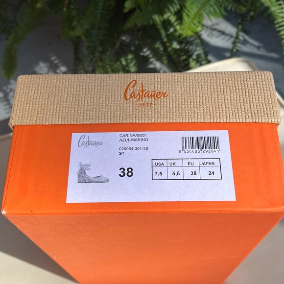 Castañer Carina 6 Blue size 38 - Picture 3 of 7